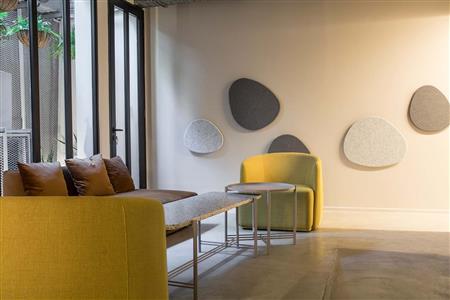 Eclipse Stone aplique de pared 60 cm.Led 20,2w.calido